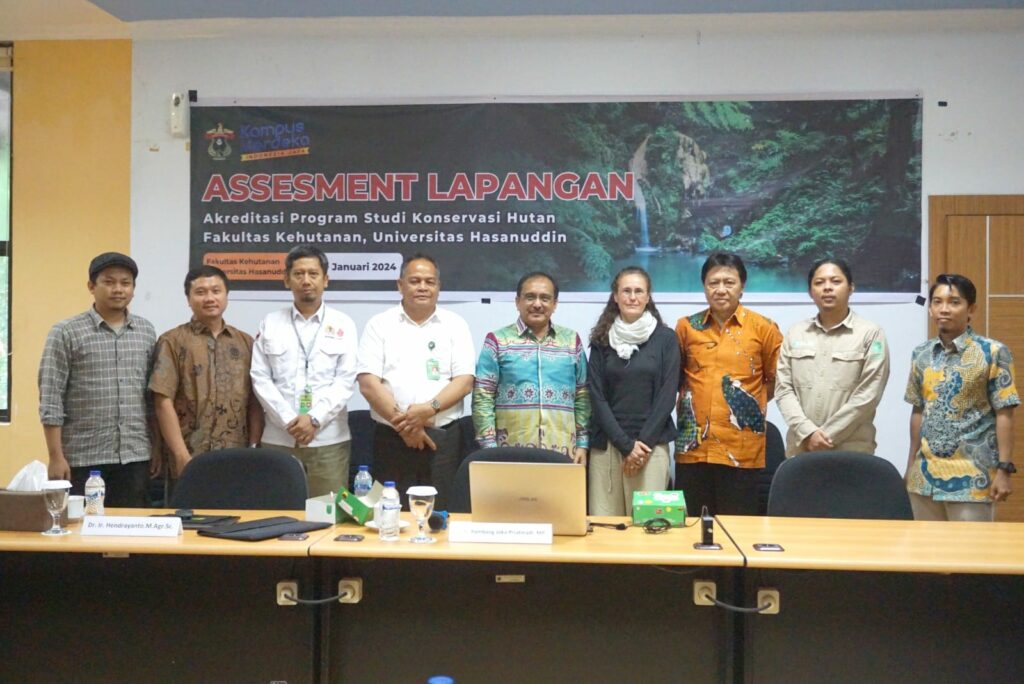 Program Studi Konservasi Hutan Unhas Jalani Proses Asesmen Lapangan Oleh BAN-PT