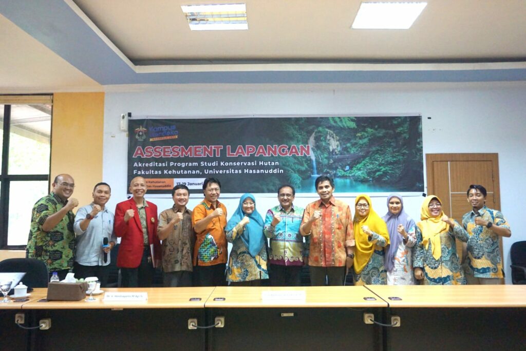 Program Studi Konservasi Hutan Unhas Jalani Proses Asesmen Lapangan Oleh BAN-PT