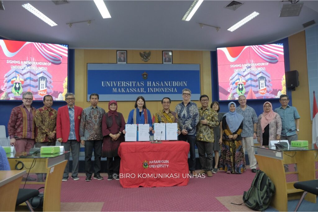 Presiden Northern Illinois University Berkunjung ke Unhas untuk Memperkuat Kerja Sama
