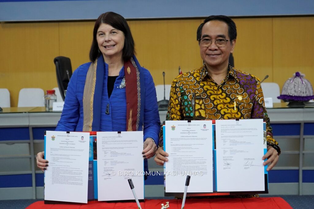 Presiden Northern Illinois University Berkunjung ke Unhas untuk Memperkuat Kerja Sama
