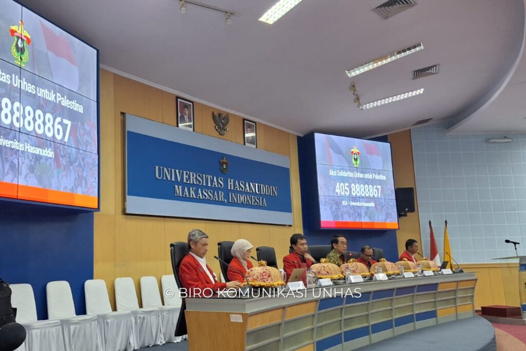 Unhas Peduli Palestina, Hadirkan Rekening Crowdfunding Sebagai Wujud Aksi Kemanusiaan