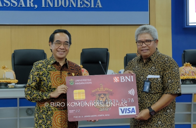 Unhas dan BNI Kerja Sama Perkenalkan Kartu Kredit Eksklusif