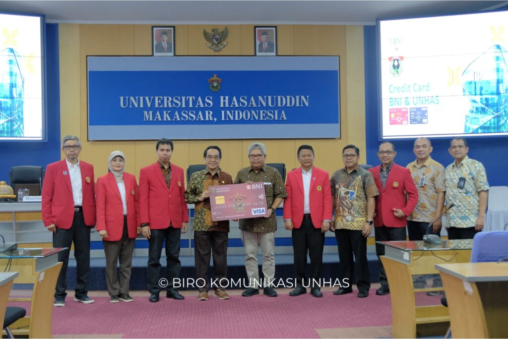 Unhas dan BNI Kerja Sama Perkenalkan Kartu Kredit Eksklusif