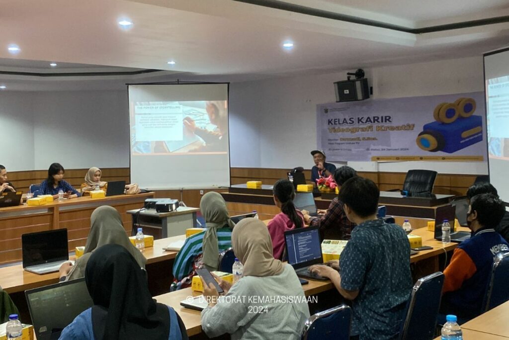 Career Center Unhas Bekali Mahasiswa Skill Videografi Kreatif