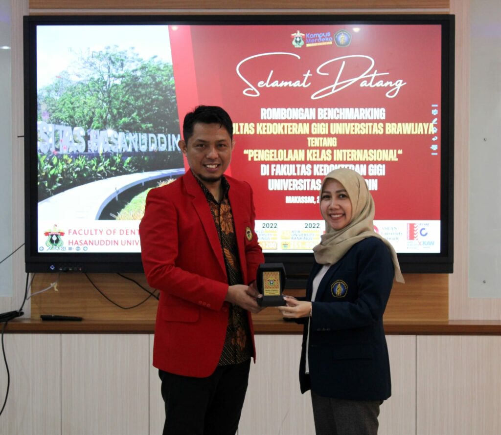 FKG Unhas Terima Kunjungan Universitas Brawijaya Malang, Bahas Pengelolaan Kelas Internasional