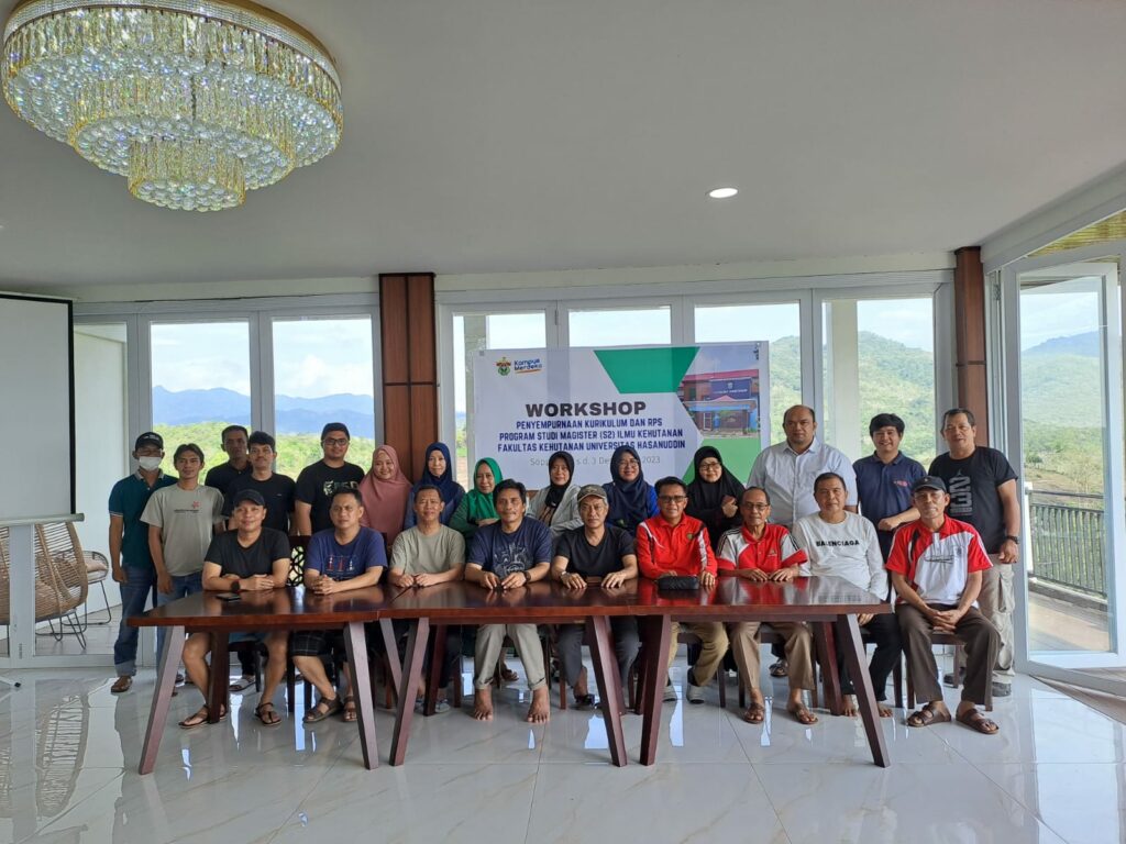 Workshop Penyempurnaan Kurikulum dan RPS Prodi Magister (S2) Ilmu Kehutanan Fakultas Kehutanan Universitas Hasanuddin (2)