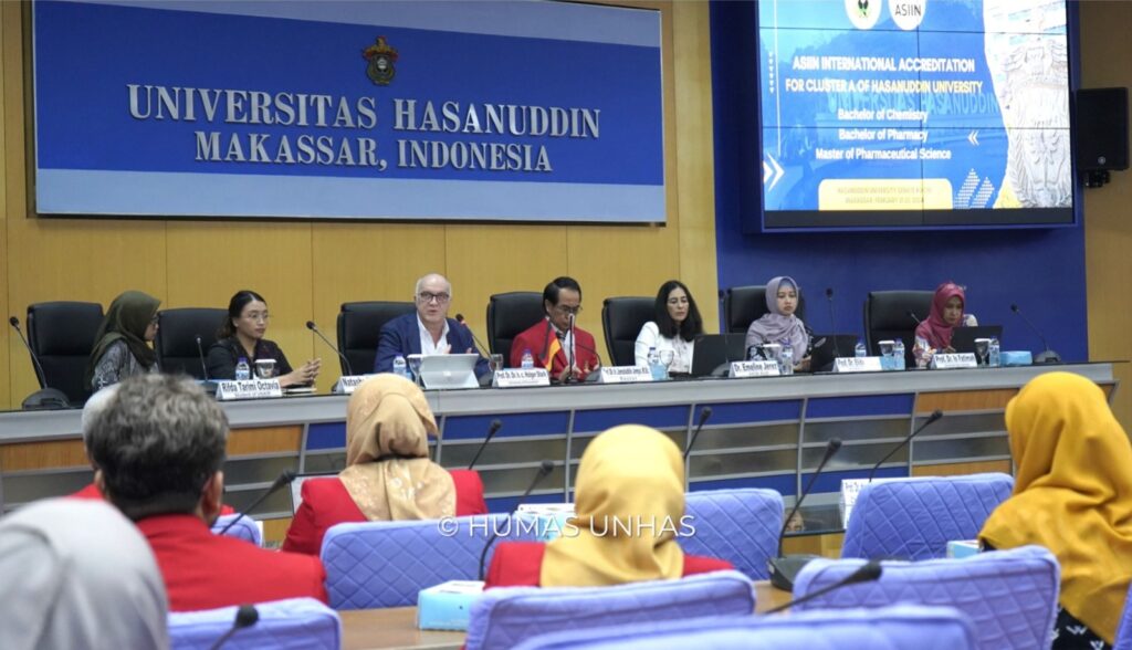Penutupan Visitasi ASIIN Cluster A untuk Prodi S1 Kimia, S1 Farmasi, dan S2 Ilmu Farmasi di Universitas Hasanuddin