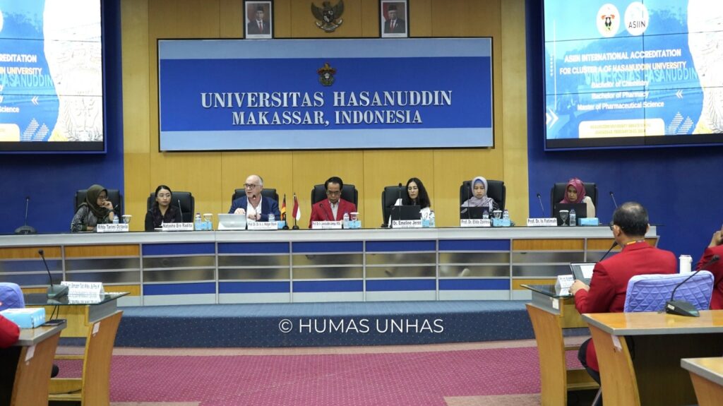 Penutupan Visitasi ASIIN Cluster A untuk Prodi S1 Kimia, S1 Farmasi, dan S2 Ilmu Farmasi di Universitas Hasanuddin