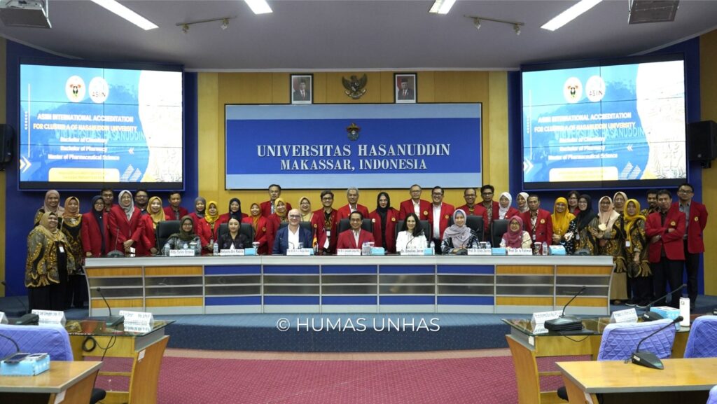 Penutupan Visitasi ASIIN Cluster A untuk Prodi S1 Kimia, S1 Farmasi, dan S2 Ilmu Farmasi di Universitas Hasanuddin