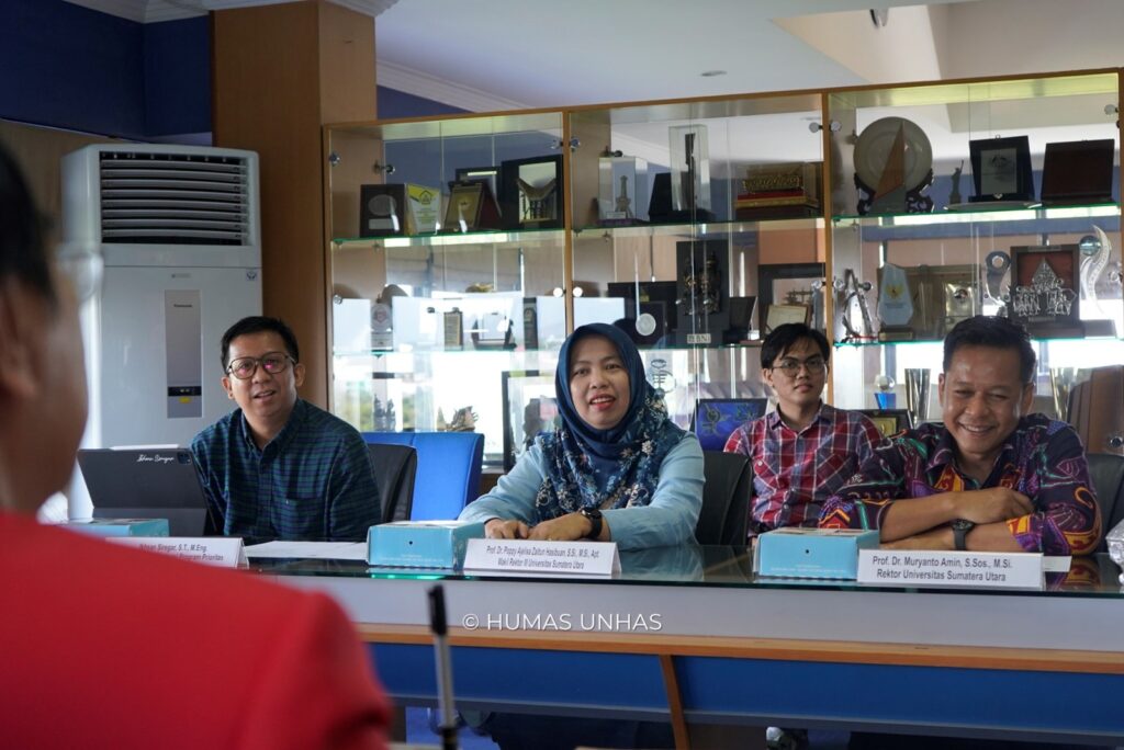 Pertemuan Strategis Rektor Universitas Hasanuddin dan Universitas Sumatera Utara Perpanjangan Kesepakatan Kerja Sama