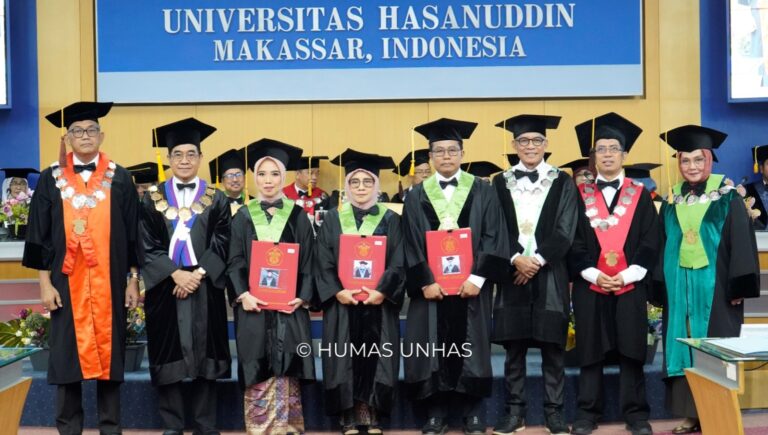 Unhas Kukuhkan Tiga Guru Besar Baru pada Fakultas Kedokteran