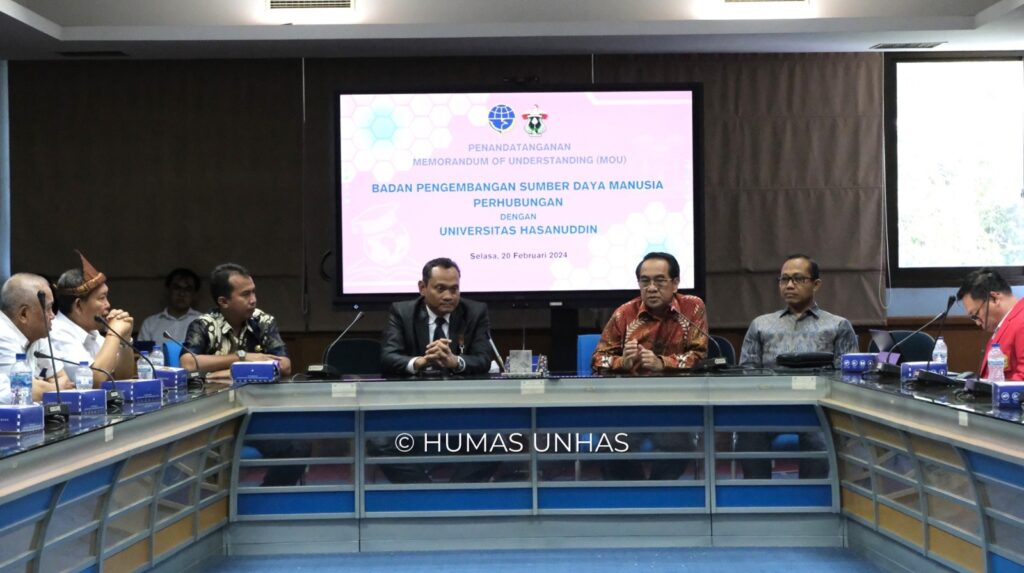 Unhas dan Kementerian Perhubungan Sepakat Kerjasama Peningkatan Bidang Transportasi
