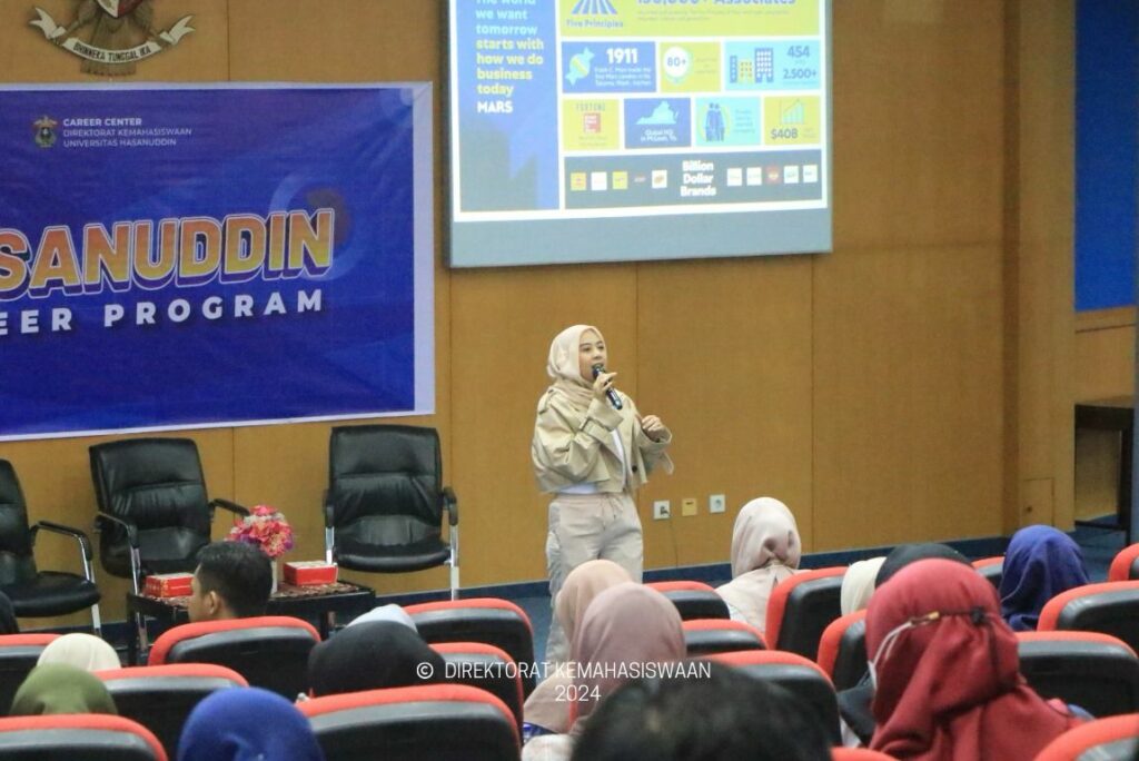 HCP Unhas Beri Pelatihan Persiapan Karir ke Mahasiswa, Hadirkan HR BUMN dan Perusahaan Amerika