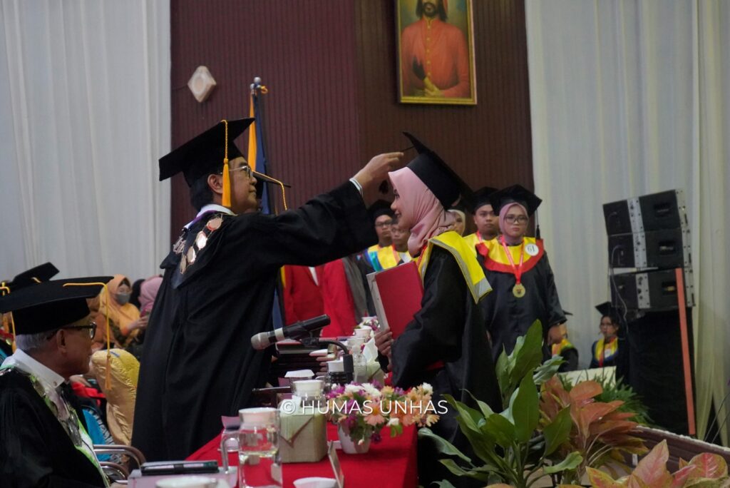 Lulusan Terbaik Unhas pada Wisuda Periode Februari 2024