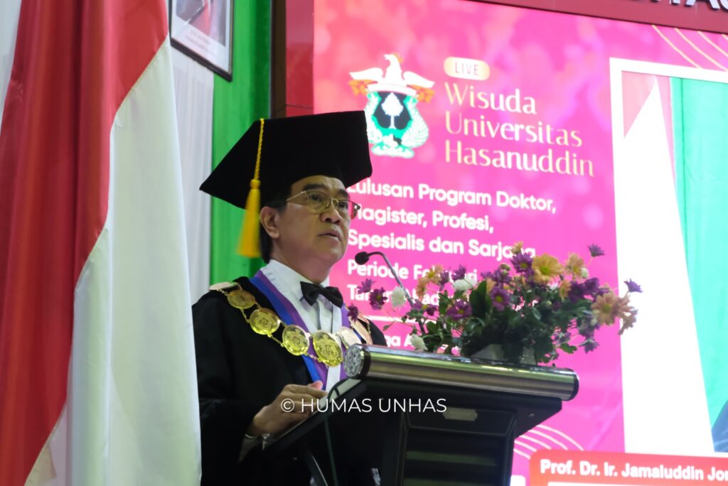 Unhas Hasilkan 1168 Wisudawan Baru Pada Periode Februari 2024