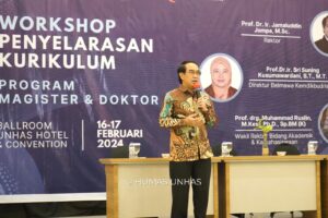 Unhas Selenggarakan Workshop Penyelarasan Kurikulum, Upaya Penguatan Program Pascasarjana