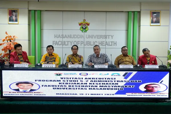LAM PT-Kes Lakukan Visitasi Akreditasi Prodi Magister Administrasi dan Kebijakan Kesehatan FKM Unhas