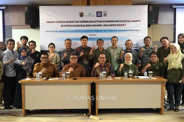 Unhas Dan Pemprov Sulbar Serah Terima Keberlanjutan Konservasi Habitat Penyu di Kepulauan Balabalakang