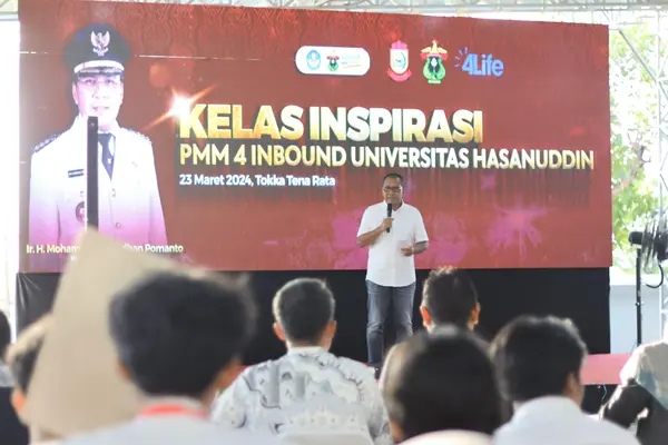 Walikota Makassar Berikan Kelas Inspirasi Bagi 321 peserta PMM Universitas Hasanuddin
