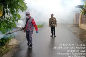 Waspada DBD, K3 Unhas Lakukan Fogging