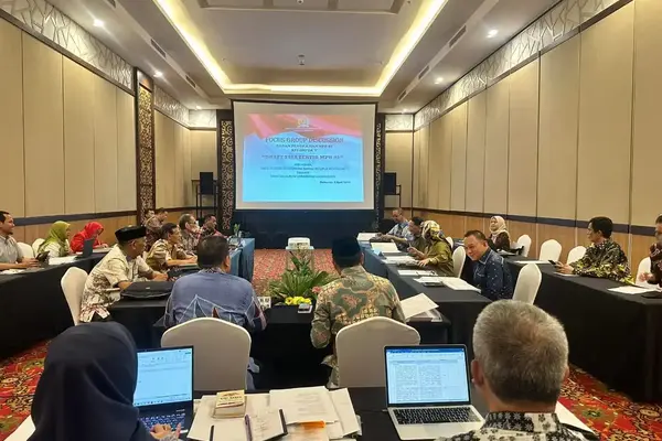 Badan Pengkajian MPR RI Gandeng FH Unhas dalam FGD Pembahasan (Uji Sahih) Draft Tata Tertib MPR