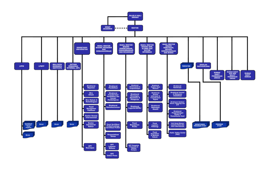 Struktur Organisasi UNHAS