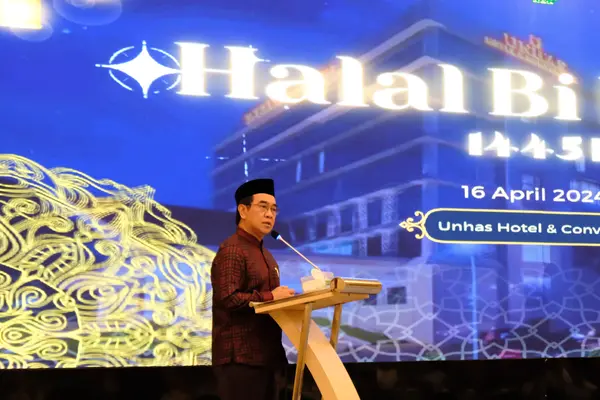 Unhas Gelar Halal Bihalal 1445 H, Rektor Unhas Memperkuat Silaturahmi dan Kekeluargaan