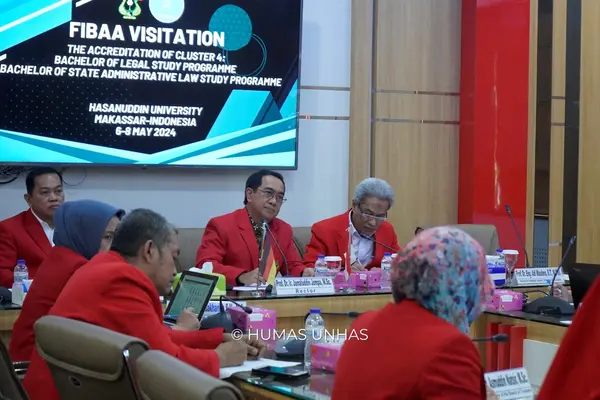 Dua Prodi Fakultas Hukum Unhas Jalani Proses Visitasi Akreditasi Internasional Fibaa Cluster 4