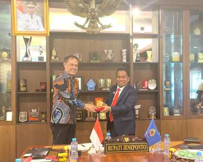 LPPM Unhas bersama Pemkab Jeneponto Diskusi Bahas Implementasi Kerjasama Strategis