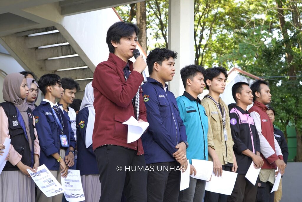 Mahasiswa Unhas Kembali Gelar Aksi Dan Buka Donasi Peduli Palestina