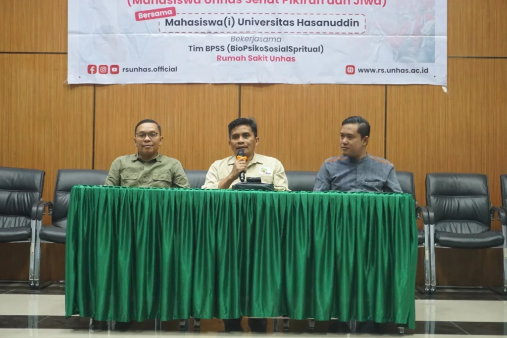 Tim Pendamping BPSS Rumah Sakit Unhas Lakukan Sosialisasi Program Mantap Jiwa ke Mahasiswa Fakultas Kehutanan