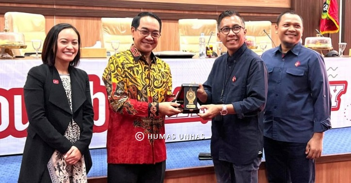 Hadiri YouTube Campus Day, Rektor Unhas Sebut Pentingnya Bijak Bersosial Media