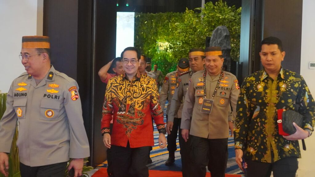 Rektor Unhas Narasumber di Rakernis Baharkam Polri 202, Bahas Pengembangan Poros Maritim untuk Mendukukng IKN