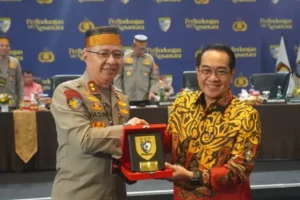 Rektor Unhas Narasumber di Rakernis Baharkam Polri 202, Bahas Pengembangan Poros Maritim untuk Mendukukng IKN