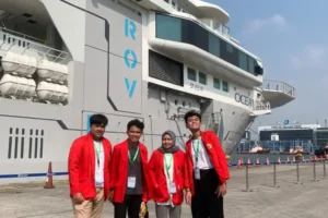 7 Mahasiswa Unhas Berkesempatan Jelajahi Kapal Penelitian OceanX