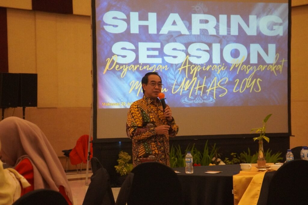 Rampungkan RJP Unhas 2045, Berlanjut Sharing Session Penjaringan Aspirasi Masyarakat