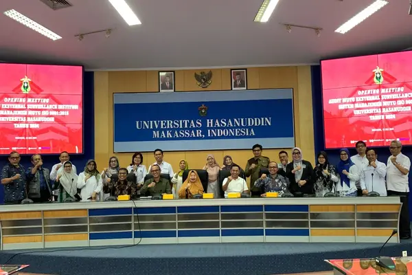 Unhas Gelar Rapat Temu Awal Audit Mutu Eksternal ISO 9001:2015