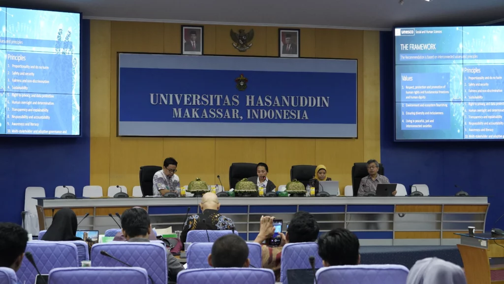 Workshop Unhas dan UNESCO Bahas Transformasi Digital Lewat Artificial Intelligence