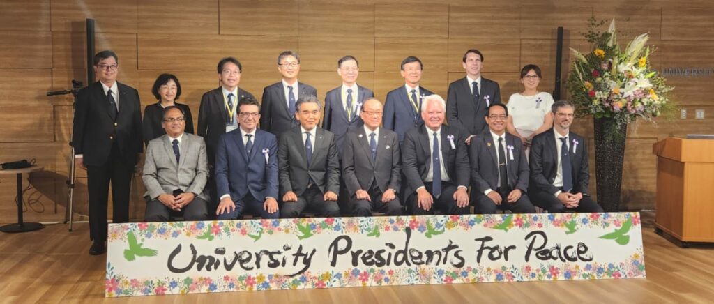 Prof. JJ jadi pembicara di University Presidents For Peace, Universitas Hiroshima