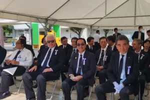 Rektor Unhas Prof JJ Diundang Khusus Hadiri Peringatan Tragedi Bom Hiroshima dan Deklarasi Perdamaian Dunia