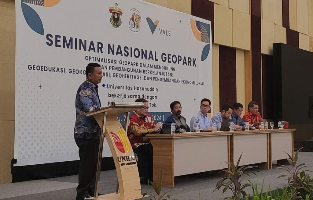 Unhas Deklarasi Pusat Kajian Riset Geopark
