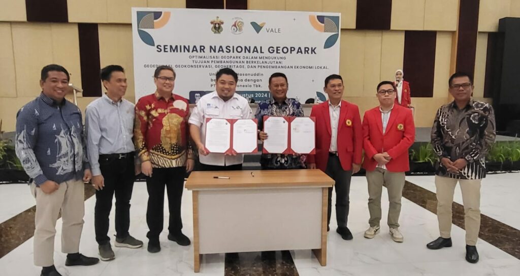 Unhas Deklarasi Pusat Kajian Riset Geopark