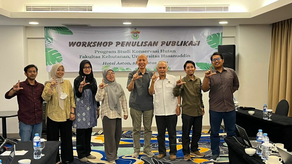 Program Studi Konservasi Hutan Fakultas Kehutanan Unhas Gelar Workshop Penulisan Publikasi