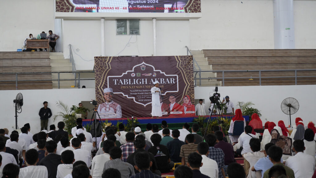 Unhas Gelar Tabligh Akbar Dalam Rangka Dies Natalis ke-68