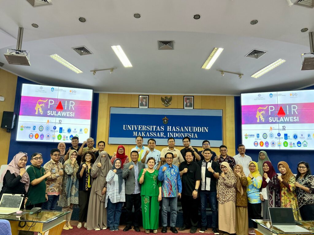Rektor Unhas Tekankan Kebermanfaatan Penelitian PAIR pada Workshop Penyusunan Lamaran