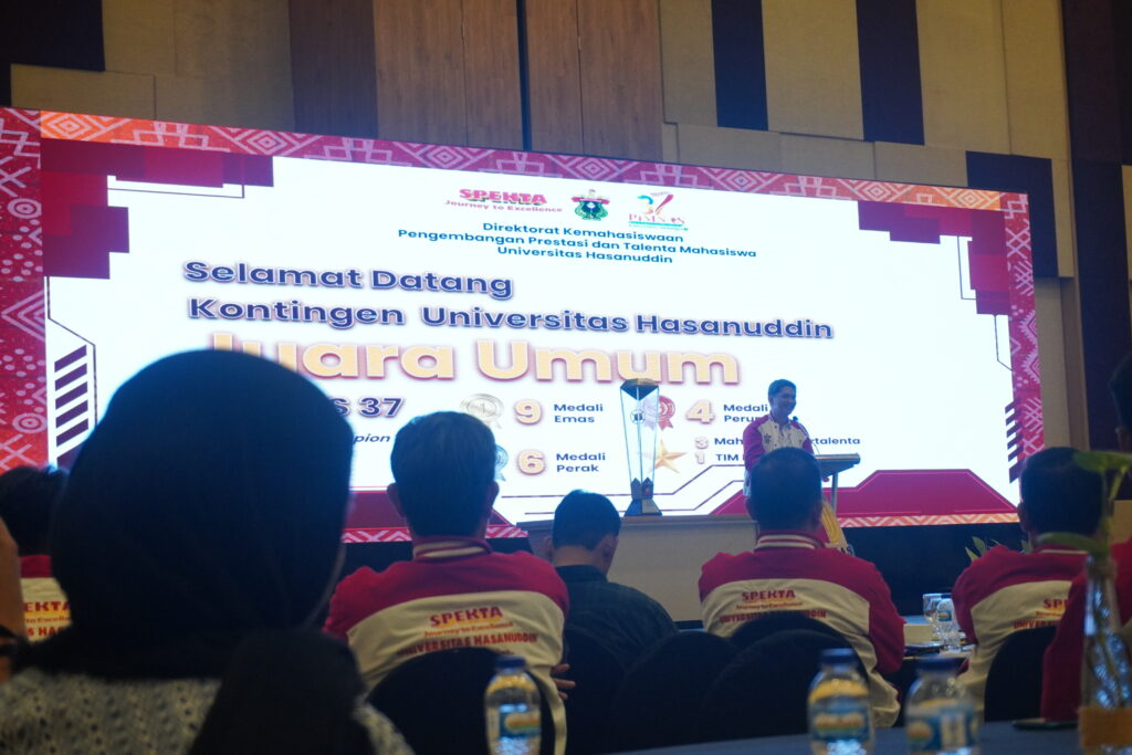 Delegasi Unhas Disambut Meriah Usai Raih Juara Umum PIMNAS ke-37