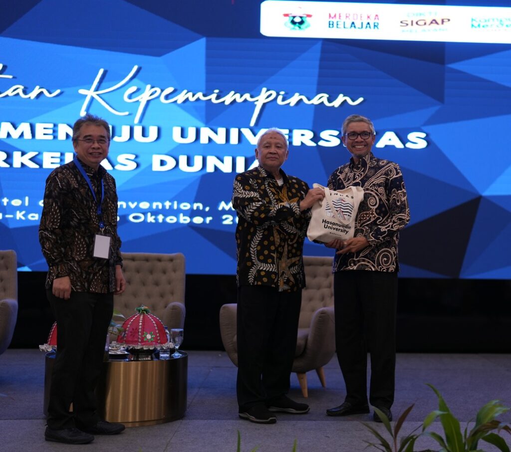 Diktiristek Gelar Pelatihan Kepemimpinan Menuju Universitas Berkelas Dunia di Unhas