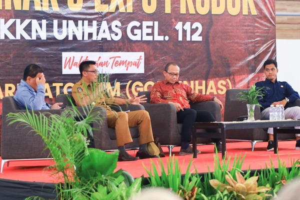 Expo Produk KKN Unhas Diapresiasi Pemda dan Mitra