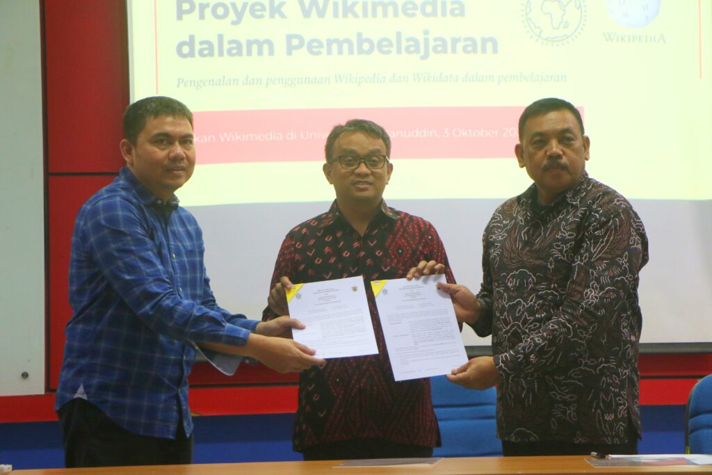 Gelar Kuliah Umum, Wikimedia Ajak Mahasiswa Unhas Kembangkan Budaya Lokal