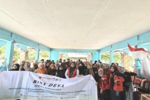 Mahasiswa FKep Unhas Selenggarakan Bina Desa di Kabupaten Barru